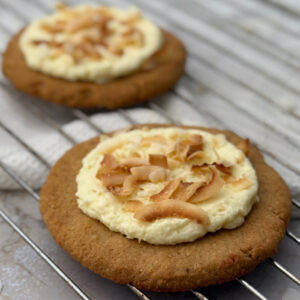 Ciastko a’la crumble cookies kokosowe 6 szt.